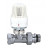 Caleffi 221S Termostatický radiátorový ventil priamy DN20 - 3/4" PN10 s hlavicou 403